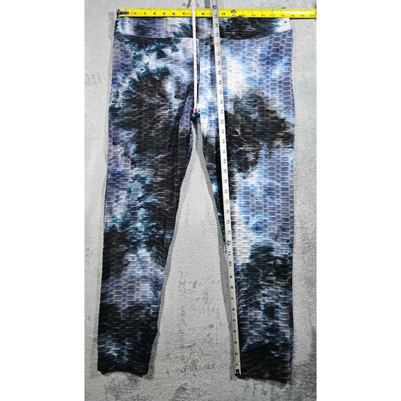 No Boundaries Juniors Scrunch Butt Leggings Tye Dye Sz XXXL (21) - Picture 5 of 10